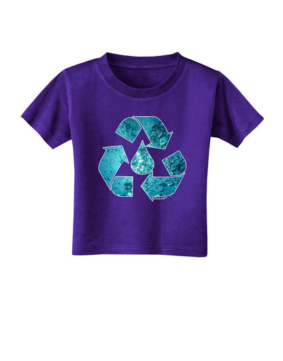 Water Conservation Toddler T-Shirt Dark by TooLoud-Toddler T-Shirt-TooLoud-Purple-2T-Davson Sales