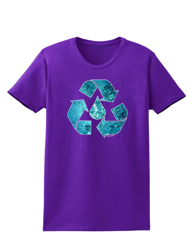 Water Conservation Womens Dark T-Shirt by TooLoud-Womens T-Shirt-TooLoud-Purple-X-Small-Davson Sales