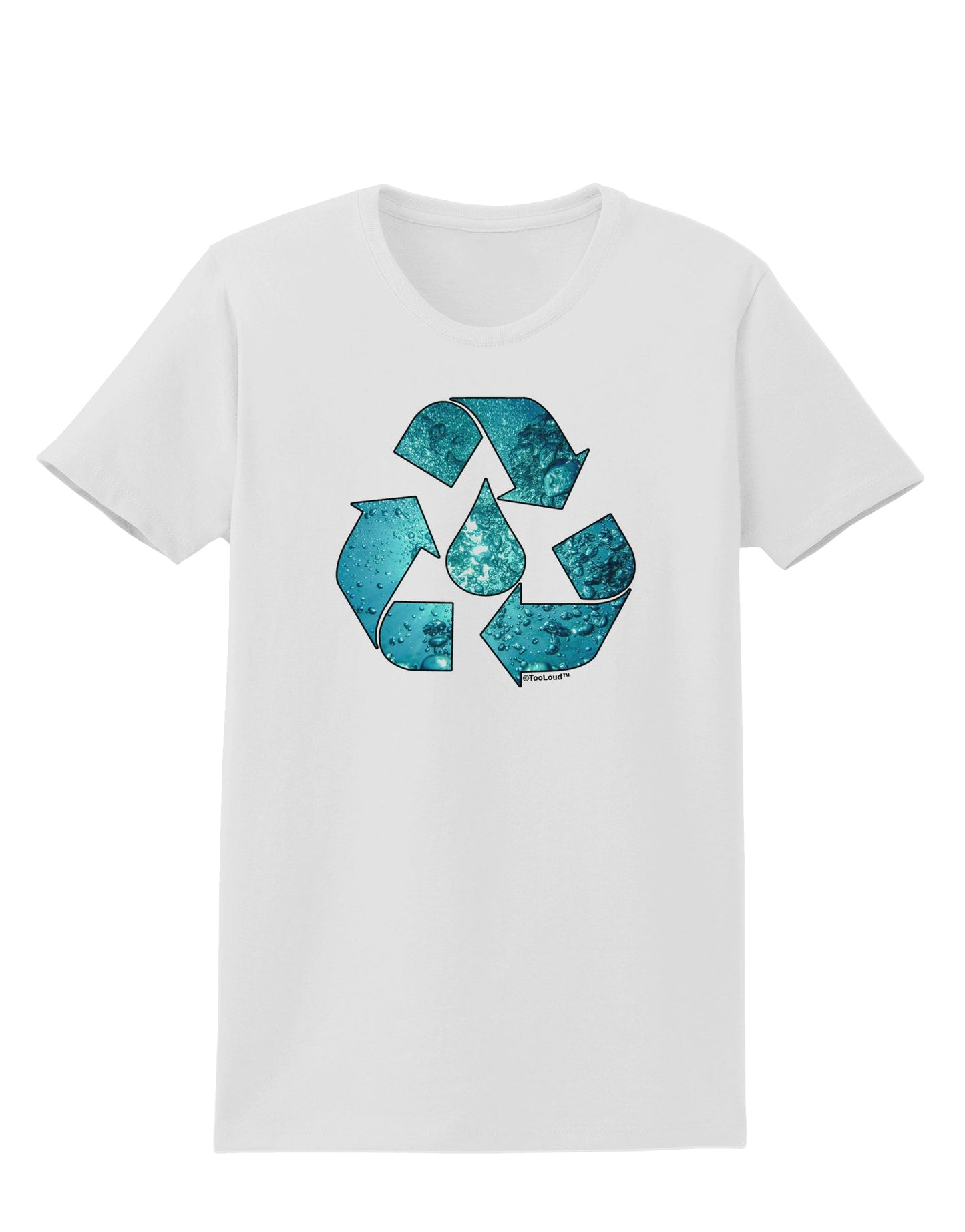 Water Conservation Womens T-Shirt by TooLoud-Womens T-Shirt-TooLoud-White-X-Small-Davson Sales