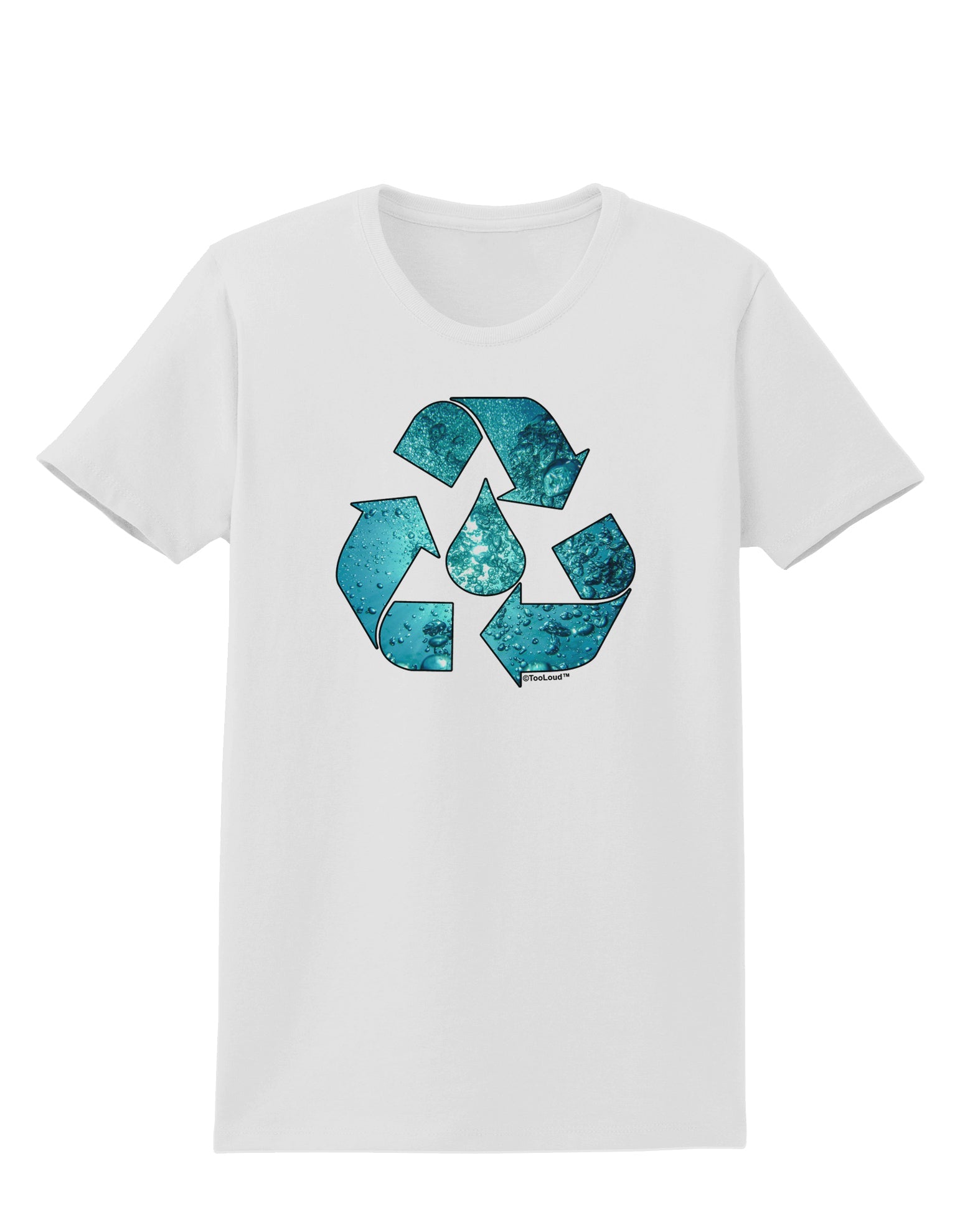 Water Conservation Womens T-Shirt by TooLoud-Womens T-Shirt-TooLoud-White-X-Small-Davson Sales