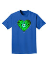 Water Droplet Heart Green Adult Dark T-Shirt by TooLoud-Mens T-Shirt-TooLoud-Royal-Blue-Small-Davson Sales