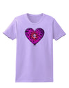 Water Droplet Heart Magenta Womens T-Shirt by TooLoud-Womens T-Shirt-TooLoud-Lavender-X-Small-Davson Sales