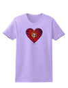 Water Droplet Heart Red Womens T-Shirt by TooLoud-Womens T-Shirt-TooLoud-Lavender-X-Small-Davson Sales