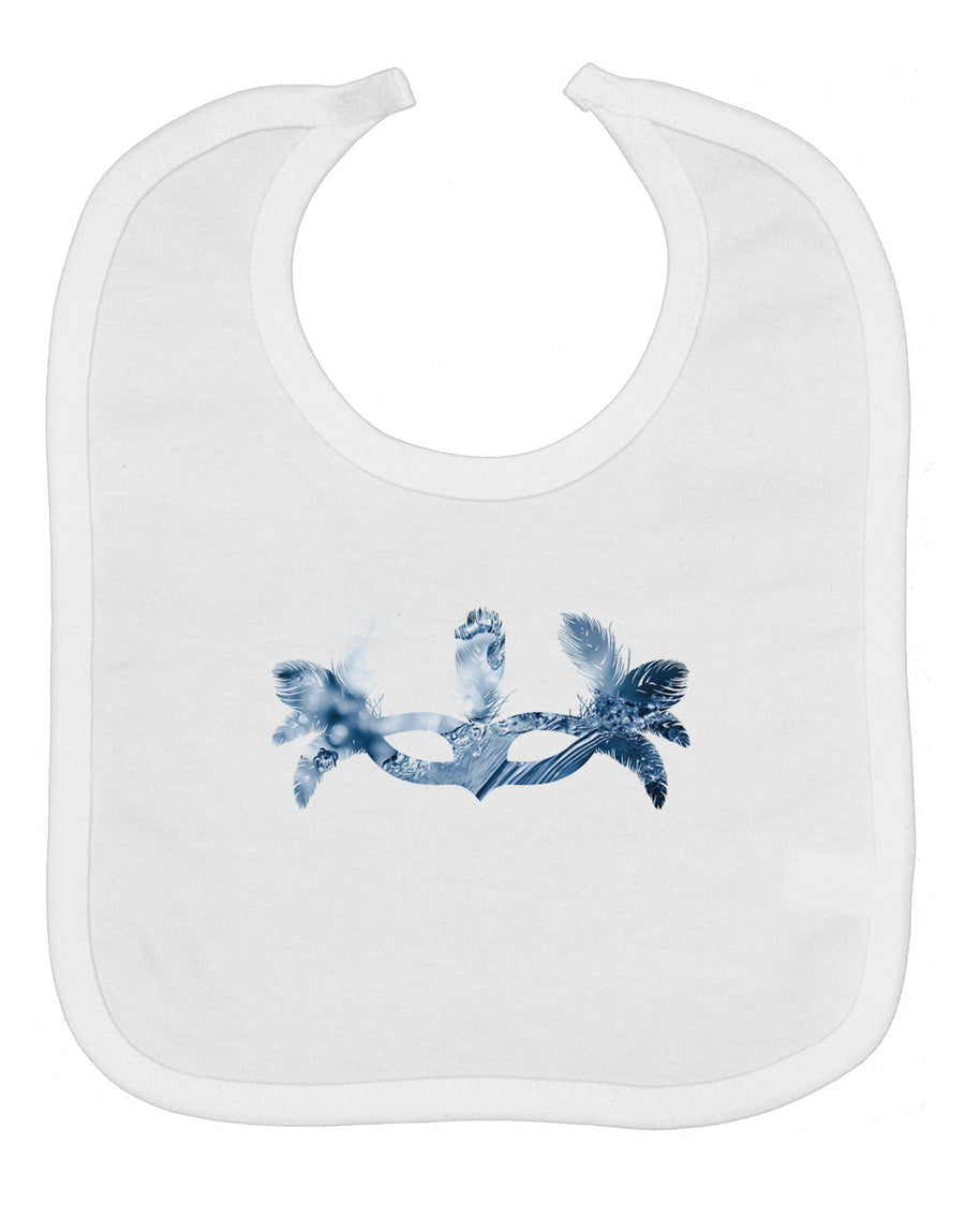 Water Masquerade Mask Baby Bib by TooLoud