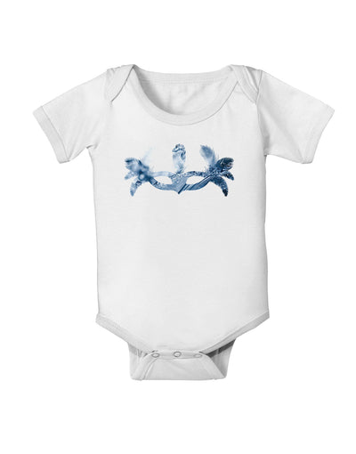 Water Masquerade Mask Baby Romper Bodysuit by TooLoud-Baby Romper-TooLoud-White-06-Months-Davson Sales