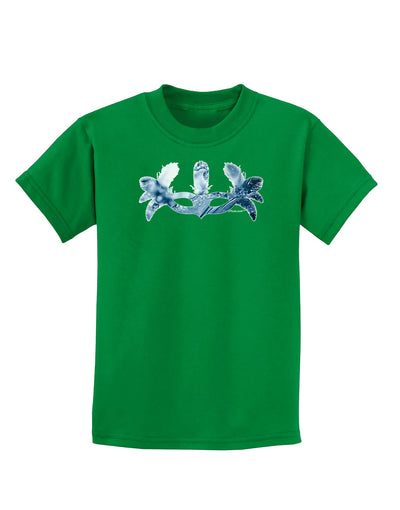 Water Masquerade Mask Childrens Dark T-Shirt by TooLoud-Childrens T-Shirt-TooLoud-Kelly-Green-X-Small-Davson Sales