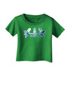 Water Masquerade Mask Infant T-Shirt Dark by TooLoud-Infant T-Shirt-TooLoud-Clover-Green-06-Months-Davson Sales