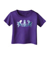 Water Masquerade Mask Infant T-Shirt Dark by TooLoud-Infant T-Shirt-TooLoud-Purple-06-Months-Davson Sales