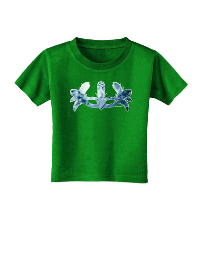 Water Masquerade Mask Toddler T-Shirt Dark by TooLoud-Toddler T-Shirt-TooLoud-Clover-Green-2T-Davson Sales