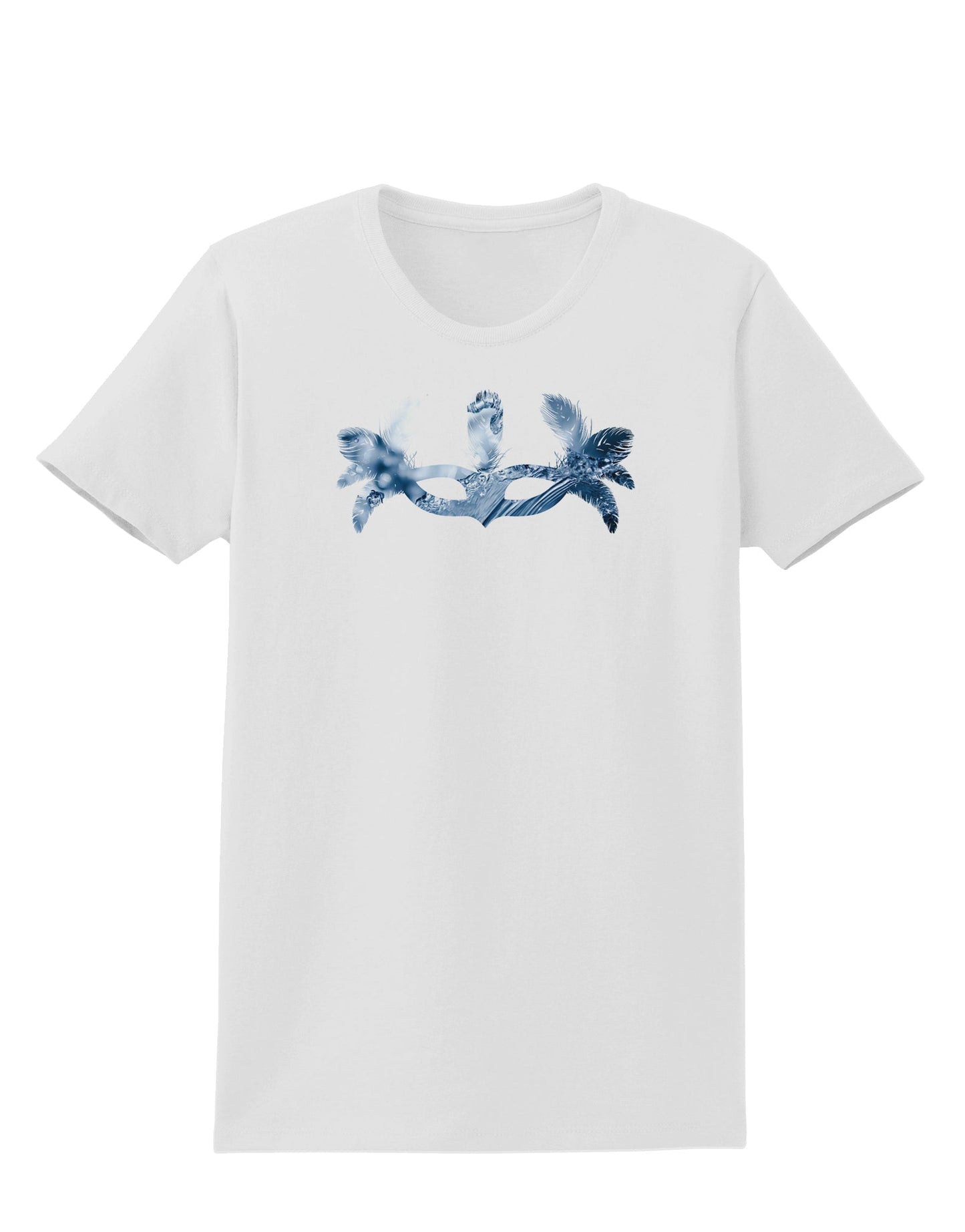 Water Masquerade Mask Womens T-Shirt by TooLoud-Womens T-Shirt-TooLoud-White-X-Small-Davson Sales