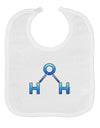 Water Molecule Baby Bib by TooLoud