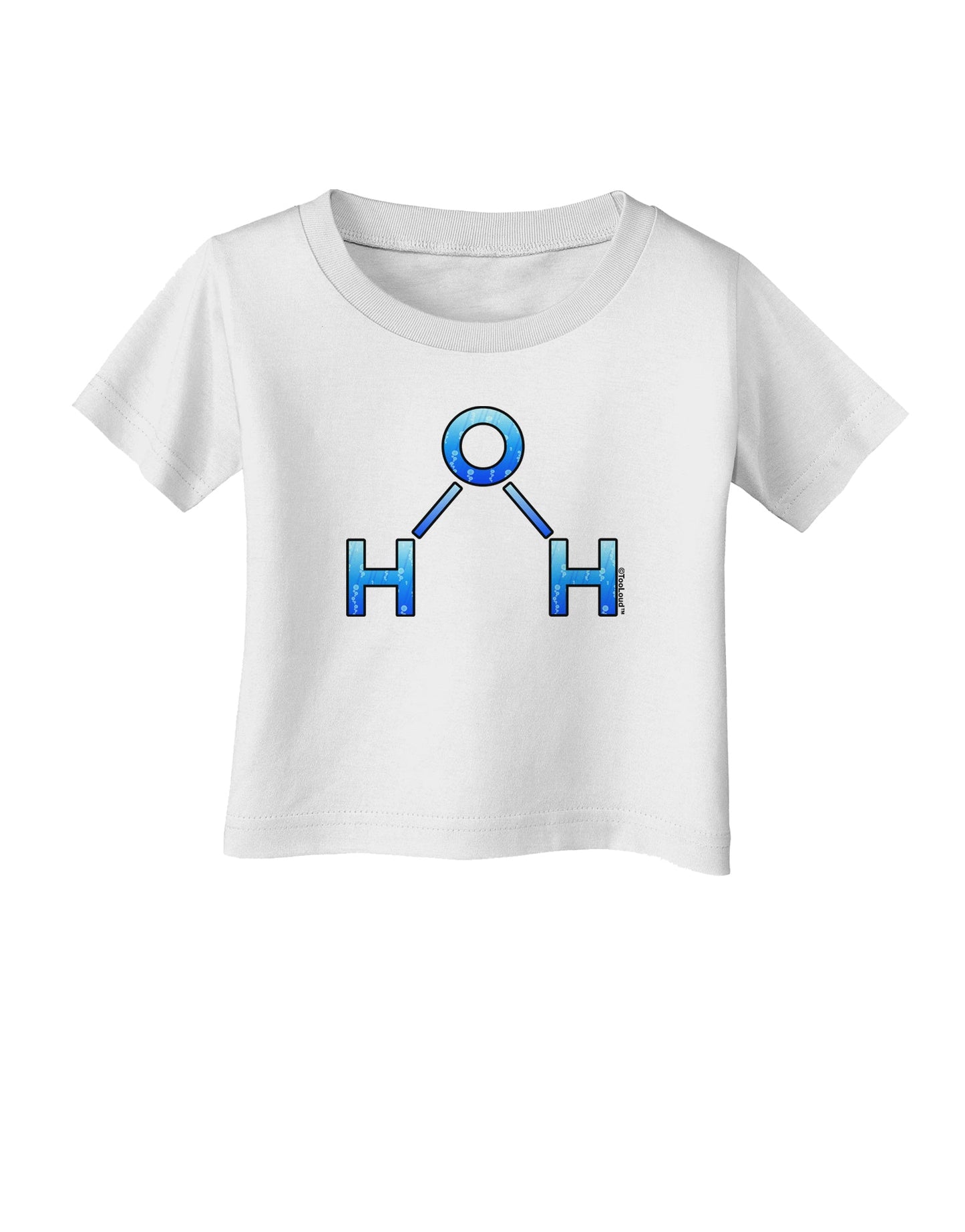 Water Molecule Infant T-Shirt by TooLoud-Infant T-Shirt-TooLoud-White-06-Months-Davson Sales