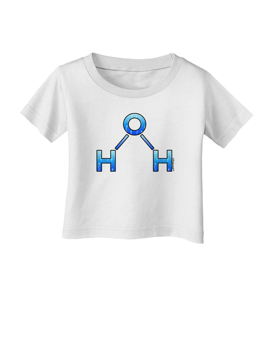 Water Molecule Infant T-Shirt by TooLoud-Infant T-Shirt-TooLoud-White-06-Months-Davson Sales