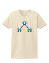 Water Molecule Womens T-Shirt by TooLoud-Womens T-Shirt-TooLoud-Natural-X-Small-Davson Sales