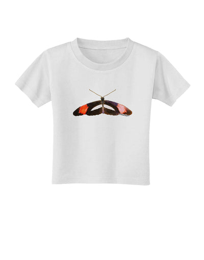 Watercolor Butterfly Black Toddler T-Shirt-Toddler T-Shirt-TooLoud-White-2T-Davson Sales