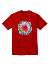 Watercolor Flower Adult Dark T-Shirt-Mens T-Shirt-TooLoud-Red-Small-Davson Sales