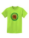 Watercolor Flower Childrens T-Shirt-Childrens T-Shirt-TooLoud-Lime-Green-X-Small-Davson Sales