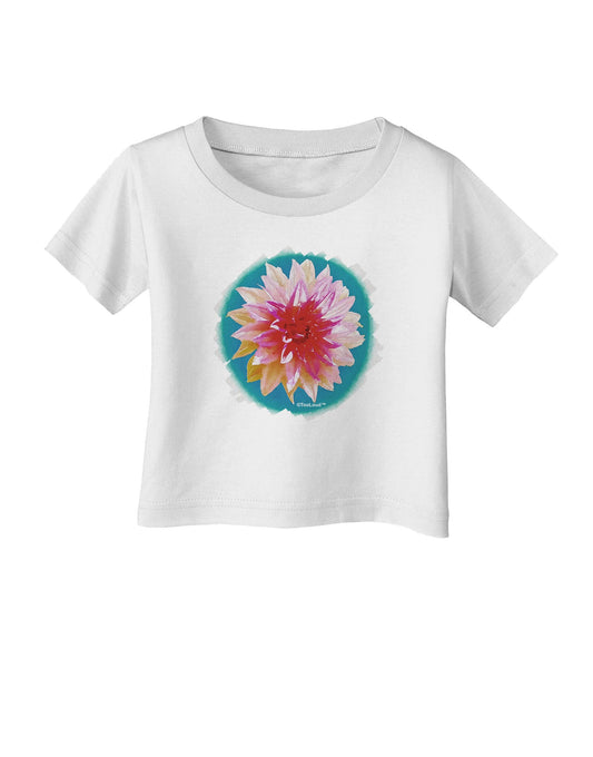 Watercolor Flower Infant T-Shirt-Infant T-Shirt-TooLoud-White-06-Months-Davson Sales