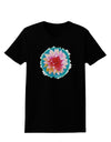 Watercolor Flower Womens Dark T-Shirt-TooLoud-Black-X-Small-Davson Sales