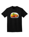 Watercolor Fruit Bowl 1 Adult Dark T-Shirt-Mens T-Shirt-TooLoud-Black-Small-Davson Sales