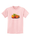 Watercolor Fruit Bowl 1 Childrens T-Shirt-Childrens T-Shirt-TooLoud-PalePink-X-Small-Davson Sales