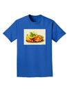 Watercolor Fruit Bowl 2 Adult Dark T-Shirt-Mens T-Shirt-TooLoud-Royal-Blue-Small-Davson Sales