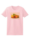 Watercolor Fruit Bowl 2 Womens T-Shirt-Womens T-Shirt-TooLoud-PalePink-X-Small-Davson Sales