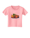 Watercolor Fruit Bowl 3 Toddler T-Shirt-Toddler T-Shirt-TooLoud-Candy-Pink-2T-Davson Sales