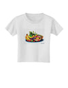 Watercolor Fruit Bowl 3 Toddler T-Shirt-Toddler T-Shirt-TooLoud-White-2T-Davson Sales