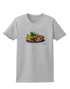 Watercolor Fruit Bowl 3 Womens T-Shirt-Womens T-Shirt-TooLoud-AshGray-X-Small-Davson Sales