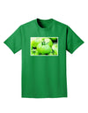 Watercolor Green Tomatoes Adult Dark T-Shirt-Mens T-Shirt-TooLoud-Kelly-Green-Small-Davson Sales