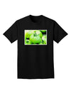 Watercolor Green Tomatoes Adult Dark T-Shirt-Mens T-Shirt-TooLoud-Black-Small-Davson Sales