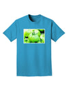 Watercolor Green Tomatoes Adult Dark T-Shirt-Mens T-Shirt-TooLoud-Turquoise-Small-Davson Sales