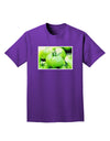 Watercolor Green Tomatoes Adult Dark T-Shirt-Mens T-Shirt-TooLoud-Purple-Small-Davson Sales