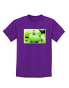 Watercolor Green Tomatoes Childrens Dark T-Shirt-Childrens T-Shirt-TooLoud-Purple-X-Small-Davson Sales