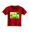 Watercolor Green Tomatoes Toddler T-Shirt Dark-Toddler T-Shirt-TooLoud-Red-2T-Davson Sales