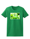 Watercolor Green Tomatoes Womens Dark T-Shirt-TooLoud-Kelly-Green-X-Small-Davson Sales