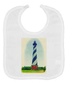 Watercolor Lighthouse 1 Baby Bib