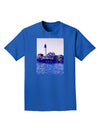 Watercolor Lighthouse 2 Adult Dark T-Shirt-Mens T-Shirt-TooLoud-Royal-Blue-Small-Davson Sales