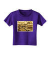 Watercolor Mountains Colorado Toddler T-Shirt Dark-Toddler T-Shirt-TooLoud-Purple-2T-Davson Sales