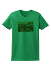 Watercolor Mountains Colorado Womens T-Shirt-Womens T-Shirt-TooLoud-Kelly-Green-X-Small-Davson Sales