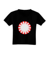 Watercolor Peppermint Toddler T-Shirt Dark-Toddler T-Shirt-TooLoud-Black-2T-Davson Sales