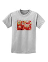 Watercolor Tomatoes Childrens T-Shirt-Childrens T-Shirt-TooLoud-AshGray-X-Small-Davson Sales