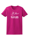 We Ate Your Stick Family - Funny Womens Dark T-Shirt by TooLoud-Womens T-Shirt-TooLoud-Hot-Pink-Small-Davson Sales