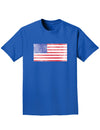 Weathered American Flag Adult Dark T-Shirt-Mens T-Shirt-TooLoud-Royal-Blue-Small-Davson Sales