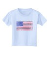 Weathered American Flag Toddler T-Shirt-Toddler T-Shirt-TooLoud-Light-Blue-2T-Davson Sales