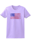 Weathered American Flag Womens T-Shirt-Womens T-Shirt-TooLoud-Lavender-X-Small-Davson Sales