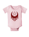 Weeping Crescent Blood Moon Star Baby Romper Bodysuit-Baby Romper-TooLoud-Light-Pink-06-Months-Davson Sales