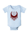 Weeping Crescent Blood Moon Star Baby Romper Bodysuit-Baby Romper-TooLoud-Light-Blue-06-Months-Davson Sales