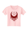 Weeping Crescent Blood Moon Star Toddler T-Shirt-Toddler T-Shirt-TooLoud-Light-Pink-2T-Davson Sales